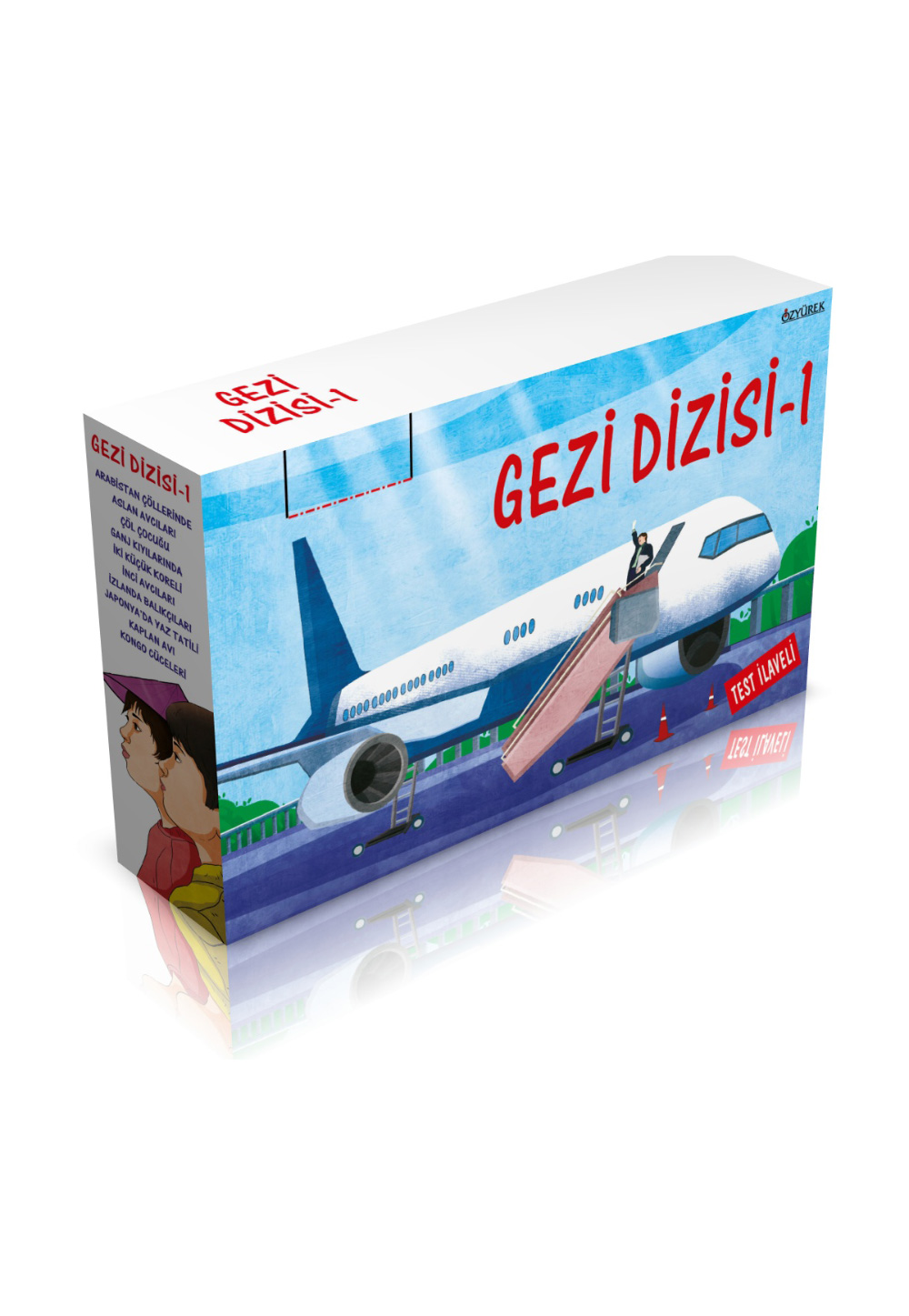 Gezi Dizisi-1 (10 Kitap + Test İlaveli)