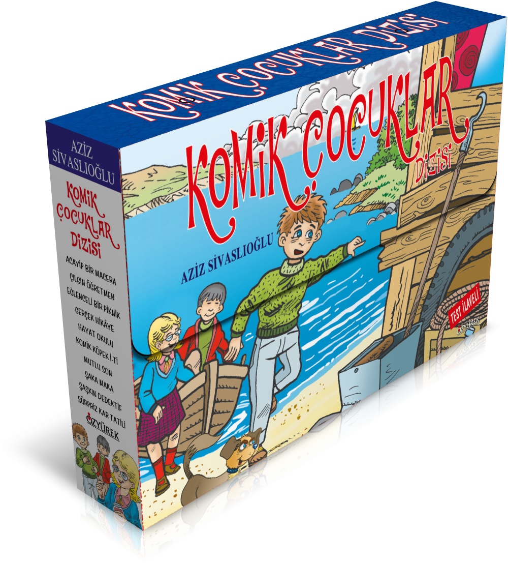 Komik Çocuklar 10 Kitap + Test İlaveli