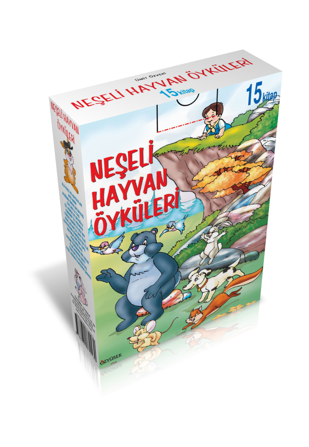 Neşeli Hayvan Öyküleri 15 Kitap + Test İlaveli