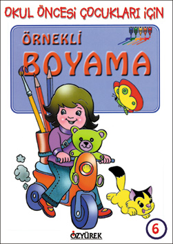 Okul Öncesi Çocuklar İçin Örnekli Boyama - 6