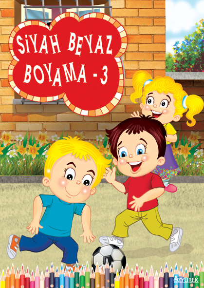 Siyah Beyaz Boyama - 3