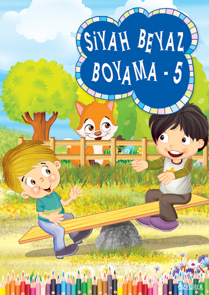 Siyah Beyaz Boyama - 5