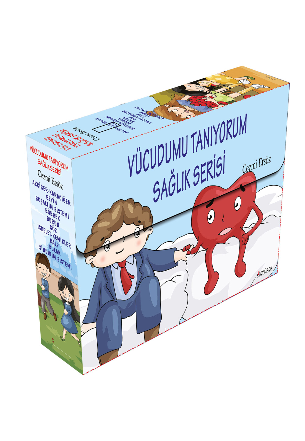 Vücudumu Tanıyorum - Sağlık Serisi (10 Kitap + Test İlaveli)